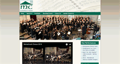 Desktop Screenshot of monadnock-chorus.org